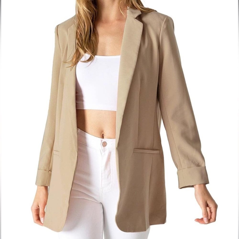Women's Tan Blazer